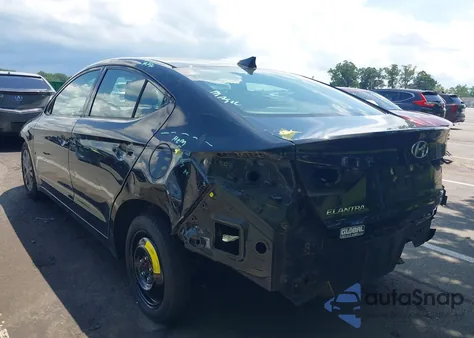 2018 Hyundai Elantra Sel z USA, uszkodzony, nr VIN 5NPD84LF3JH368582